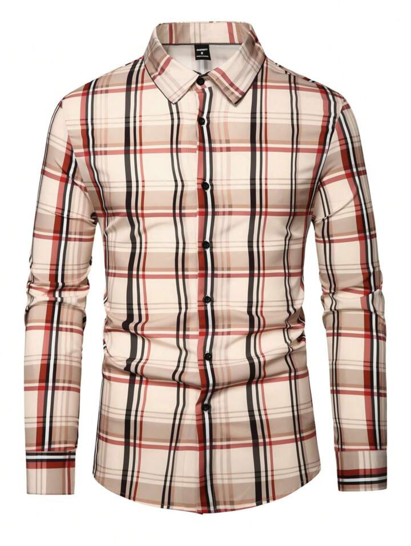 Men’s Plaid Long Sleeve Casual Shirt, Autumn Edition