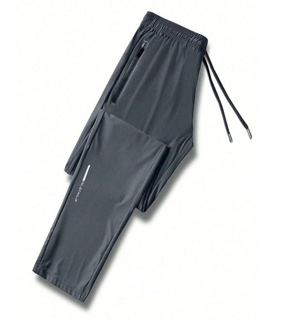 Men's Trendy 3/4 Length Drawstring Pants with Slanted Pockets